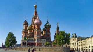 St Basil's on a summer day