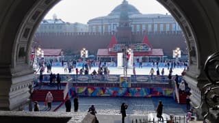 GUM Fair and Skating Rink on Red Square