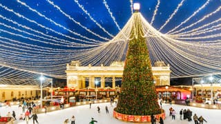 Gorky Park skating rink · Winter